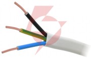 Przewód elektryczny drut płaski ydyp 450/750v 3x2,5mm2 50m mercor