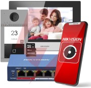 Zestaw wideodomofonowy hikvision ds-kis604-s(c)(o-std)/eu