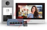 Zestaw wideodomofonowy hikvision ds-kis604-s(c)(o-std)/eu