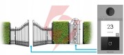 Zestaw wideodomofonowy hikvision ds-kis604-s(c)(o-std)/eu