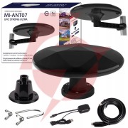 Antena dvb-t2 mistral mi-ant07 ufo - czarna
