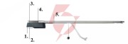 Zestaw nice spido 600 do bram garażowych (pasek sr16b - 2x 1.6m)