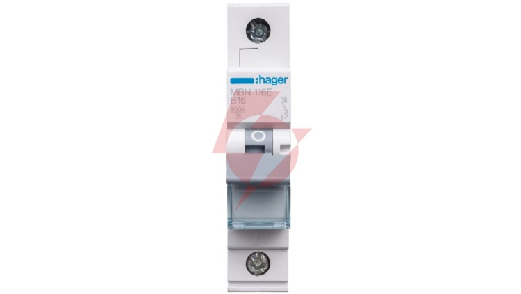 Wyłącznik nadprądowy 1P B 16A 6kA AC MBN116E