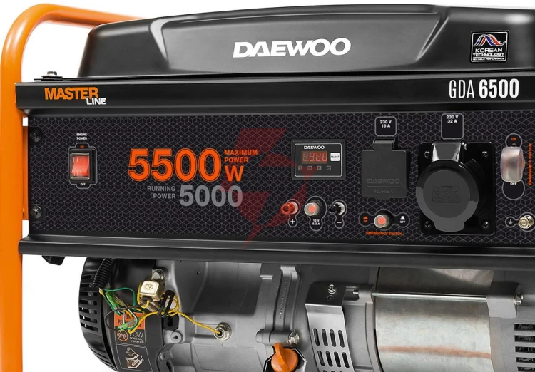 Agregat prądotwórczy daewoo gda 6500 5.5kw