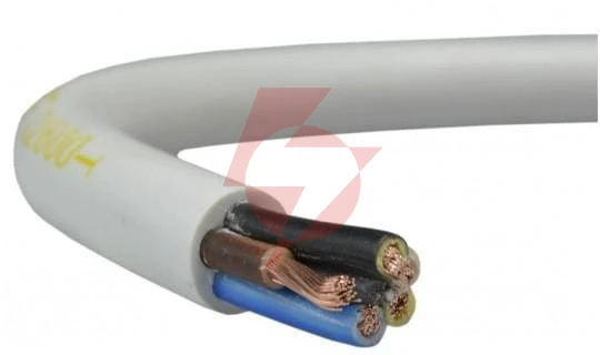 Przewód elektryczny linka h05vv-f owy 5x1,5mm2 300/500v 1m