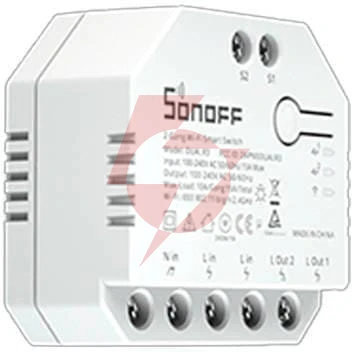 Inteligentny przełącznik sonoff dual r3 lite 2-kanałowy roletowy 10a wifi