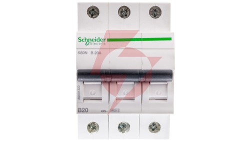 Wyłącznik nadprądowy 3P B 20A 6kA AC K60N Acti9 A9K01320