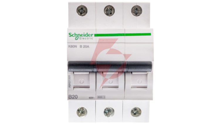 Wyłącznik nadprądowy 3P B 20A 6kA AC K60N Acti9 A9K01320
