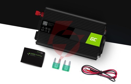 Przetwornica napięcia inwerter green cell 24v / 230v 2000w/4000w czysta sinusoida inv20