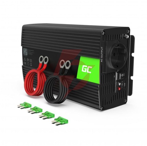 Przetwornica napięcia inwerter green cell 24v / 230v 150w/300w modyfikowana sinusoida inv28