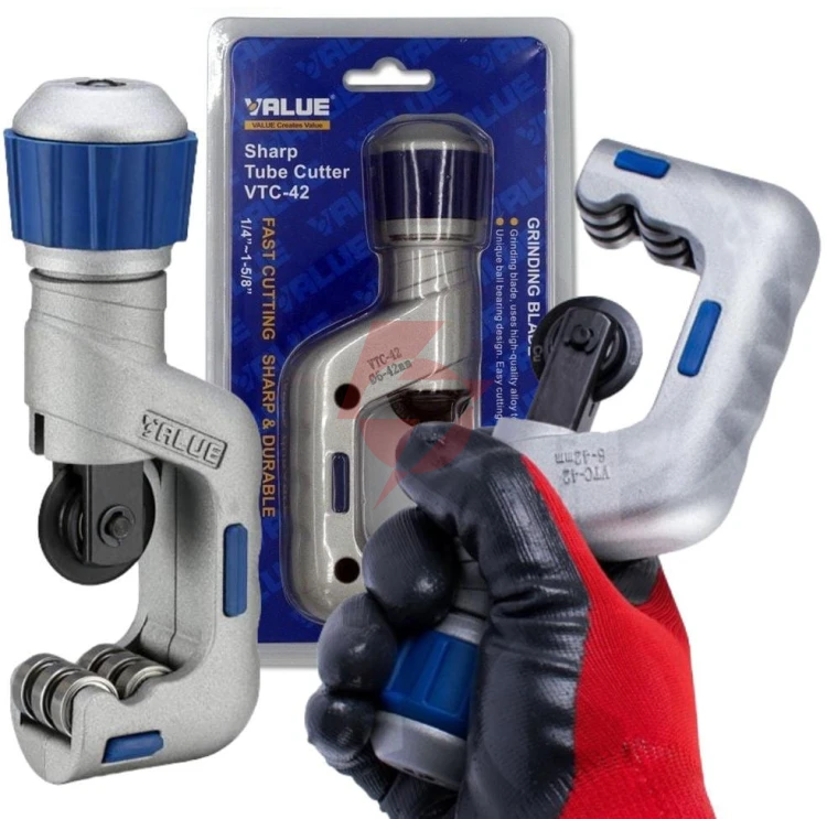 Nóż do rur miedzianych value vtc-42 1/4” - 1 5/8” (6 - 42 mm)