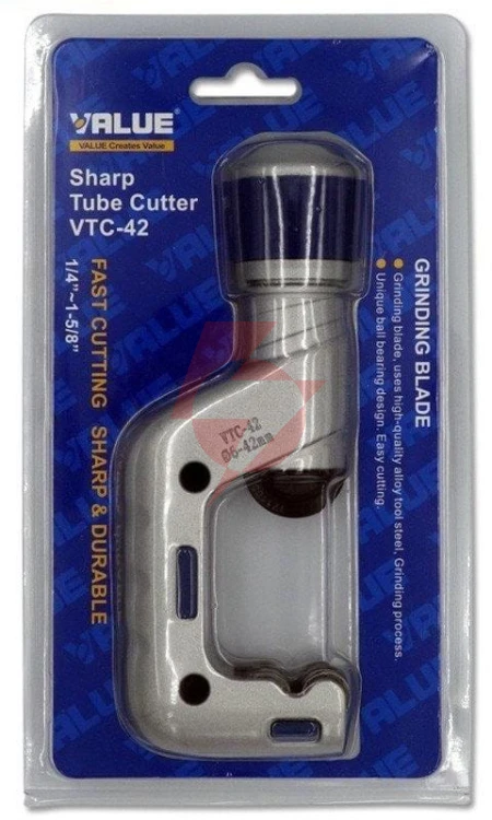 Nóż do rur miedzianych value vtc-42 1/4” - 1 5/8” (6 - 42 mm)