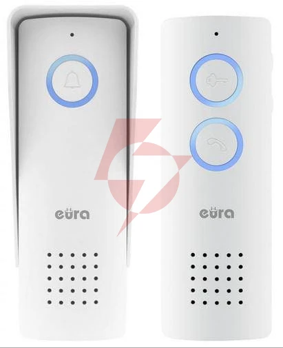 Domofon bezprzewodowy eura adp-80a3 biały