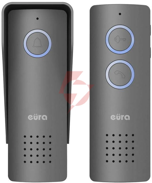 Domofon bezprzewodowy eura adp-80a3 grafit