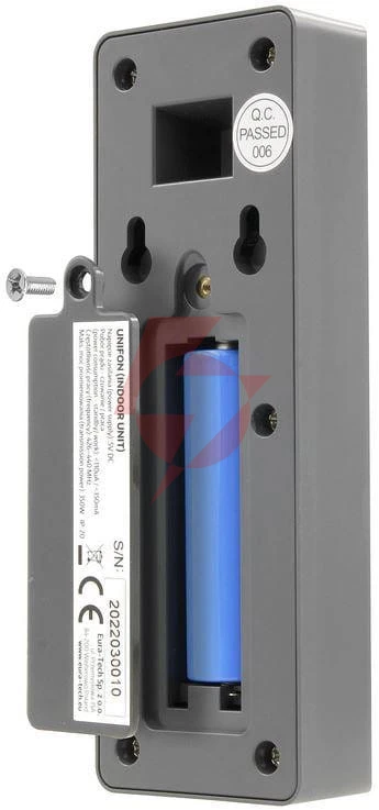 Domofon bezprzewodowy eura adp-80a3 grafit