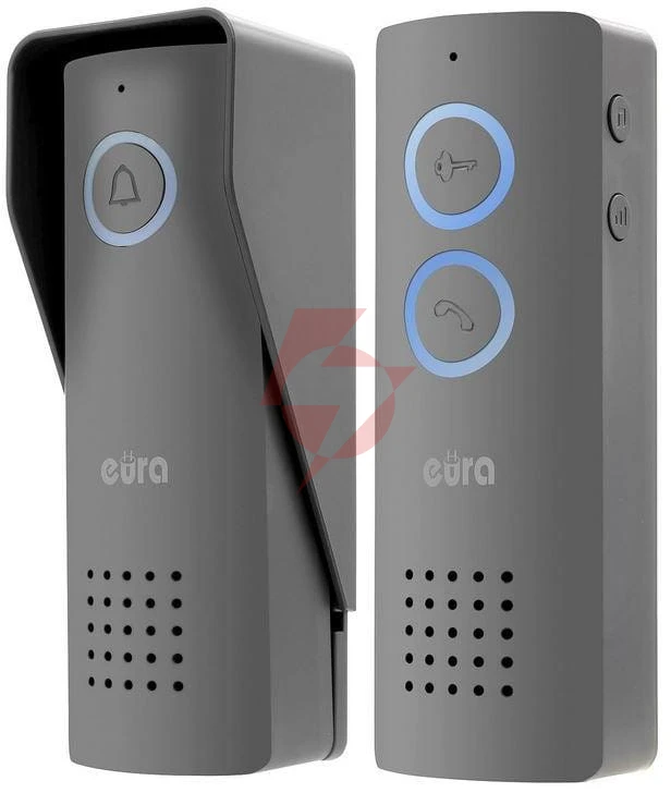 Domofon bezprzewodowy eura adp-80a3 grafit