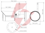 Kamera ip dahua ipc-hfw1230ds-saw-0280b
