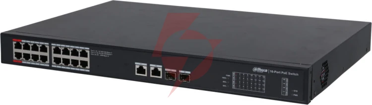 Przełącznik niezarządzalny dahua pfs3220-16gt-240-v2
