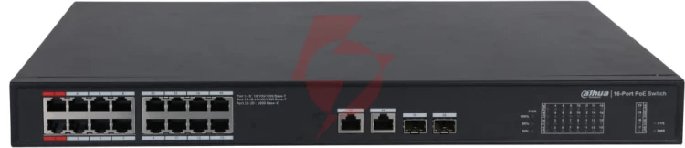 Przełącznik niezarządzalny dahua pfs3220-16gt-240-v2