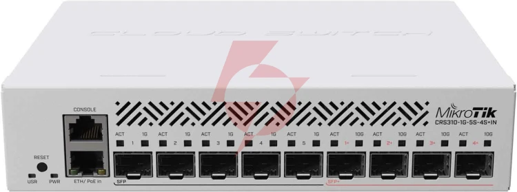 Mikrotik routerboard crs310-1g-5s-4s+in