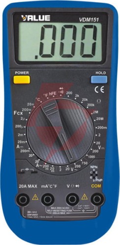 Multimetr cyfrowy value vdm-151