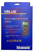 Multimetr cyfrowy value vdm-151