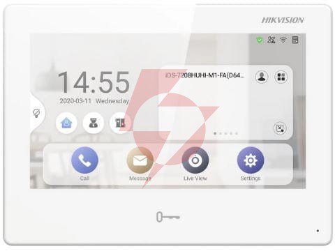 Monitor wideodomofonowy hikvision ds-kh9310-wte1(b)