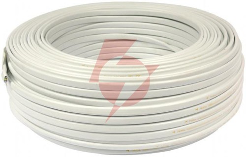 Przewód elektryczny drut płaski ydyp 450/750v 3x1,5mm2 50m mercor