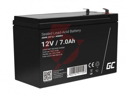 Akumulator agm green cell vrla 12v 7ah