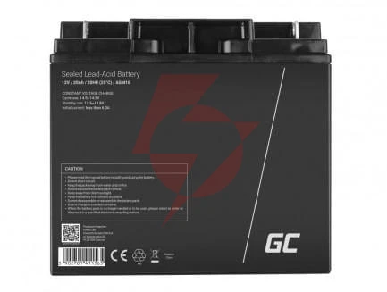 Akumulator agm green cell vrla 12v 20ah