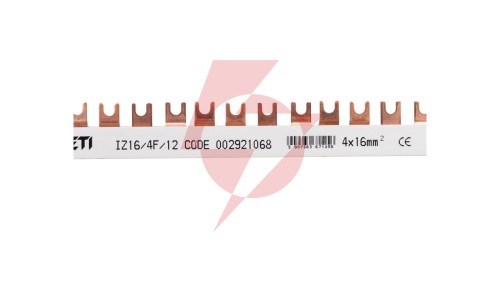 Szyna łączeniowa widełkowa 4P 100A 16mm2 (12mod.) IZ16/4F/12 002921068