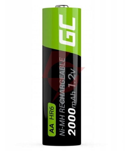 Akumulatorki green cell 2x aa hr6 2000mah gr06