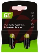 Akumulatorki green cell 2x aa hr6 2000mah gr06