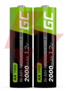 Akumulatorki green cell 2x aa hr6 2000mah gr06