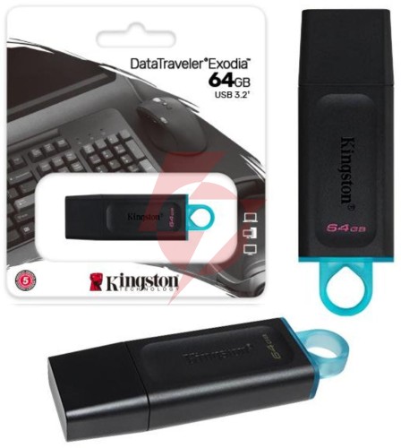 Kingston pendrive data traveler exodia 64gb usb3.1 gen1