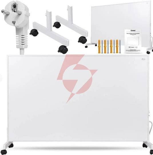 Panel grzewczy ir cronos carbon p800 white
