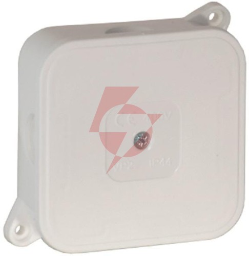 Puszka natynkowa pusta 4 wlotów viplast vp-2 biała ip44 85x85x35mm 027-01