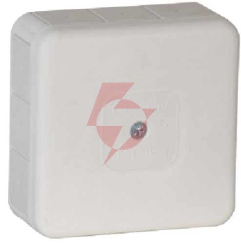 Puszka natynkowa pusta 12 wlotów viplast vp-31 biała ip55 85x85x37mm 031-01