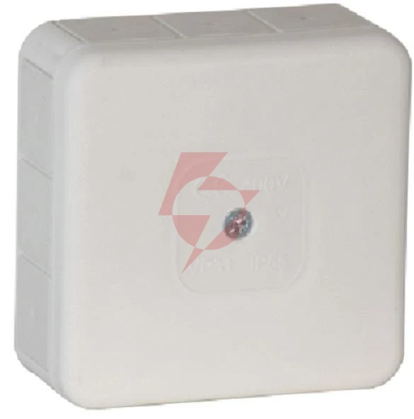 Puszka natynkowa pusta 12 wlotów viplast vp-31 biała ip55 85x85x37mm 031-01