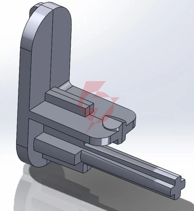Uchwyt modułu do systemów pb074-076 corab m967