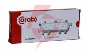 Rozgałęźnik-spliter 5-2400 mhz corab 6 drożny z przejściem napięcia
