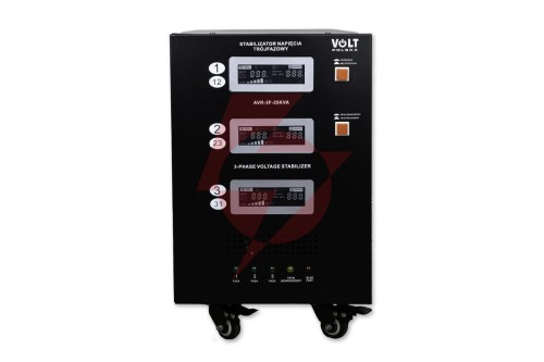 Stabilizator napięcia trójfazowy volt polska avr pro 25000va 3% servo 3-f