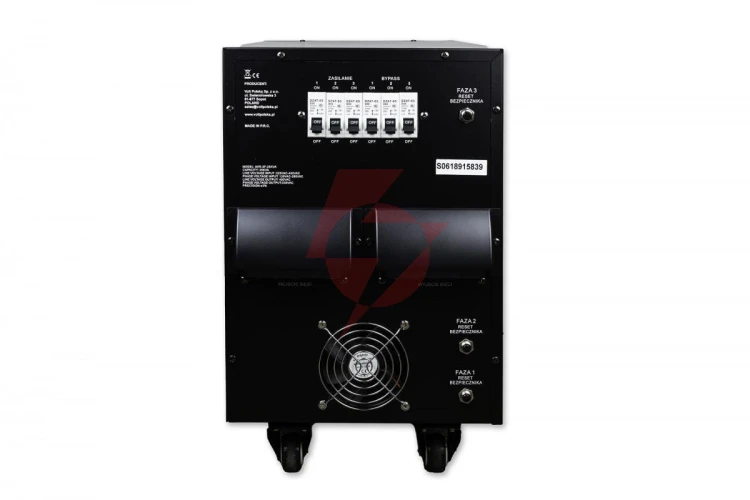Stabilizator napięcia trójfazowy volt polska avr pro 25000va 3% servo 3-f