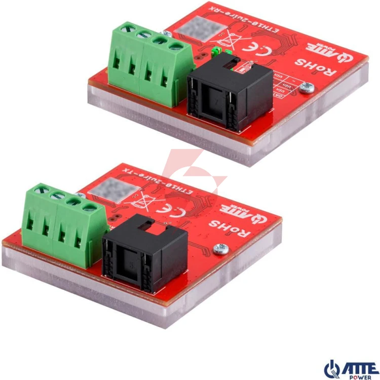 Zestaw konwerterów atte eth10-2wire-set