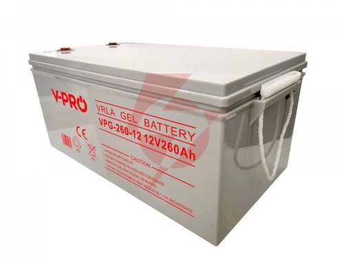 Akumulator volt polska gel vpro 12v 260ah
