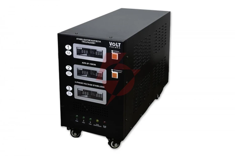 Stabilizator napięcia trójfazowy volt polska avr pro 15000 3% servo 3-f