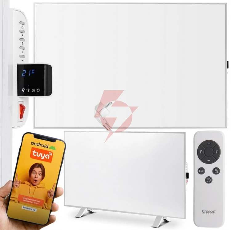 Panel grzewczy ir cronos synthelith pro crp-980twp white