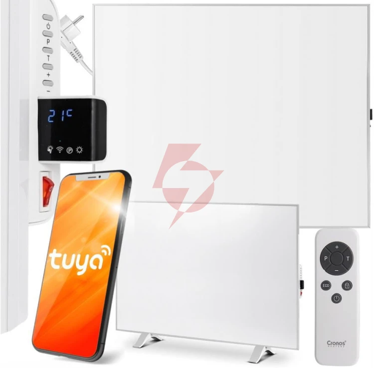 Panel grzewczy ir cronos synthelith pro crp-1200twp white