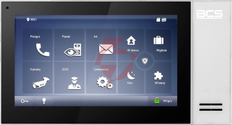 Wideomonitor ip bcs-mon7400w-s