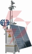 Mobilna wieża do zdalnego wideomonitoringu cctv icam-tower 5mq3